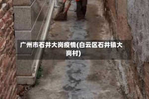 广州市石井大岗疫情(白云区石井镇大岗村)